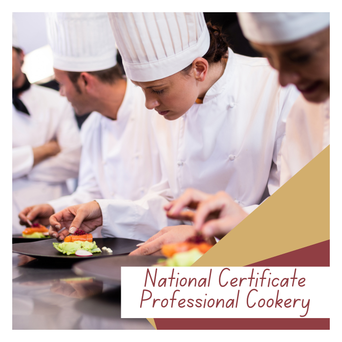 National Certificate Professional Cookery